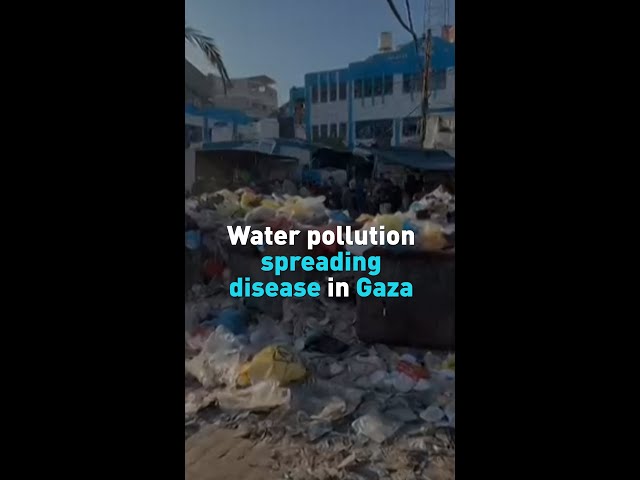 Gazan doctors warn of “disease spreading” due to water pollution