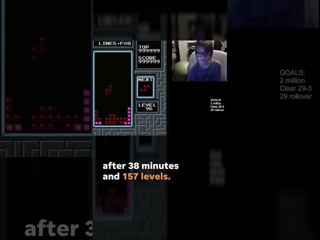 'I can't feel my fingers': 13-year-old Tetris winner react after beating classic game