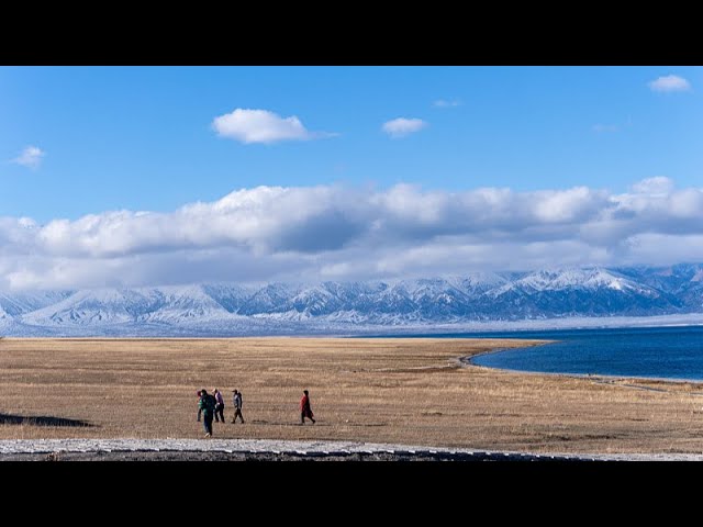 Live: View of Sayram Lake, 'the last teardrop of the Atlantic,' in NW China's Xinjian