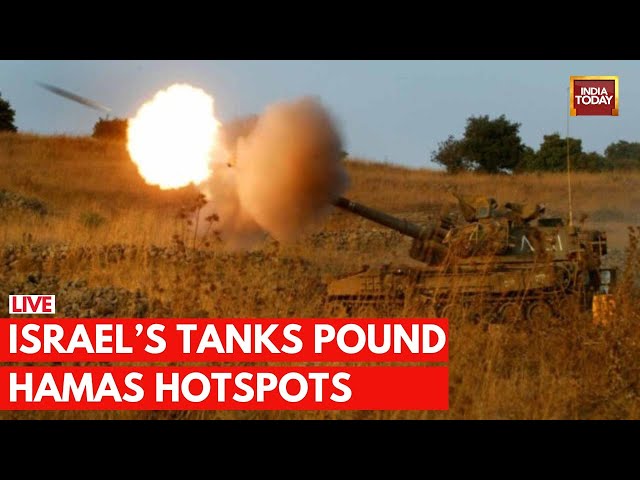 Israel Hamas War Update LIVE: Israeli Tank Centre In The Heart Of Gaza | Israel Palestine War LIVE