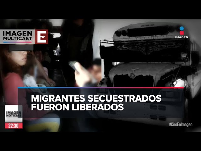 Los 32 migrantes secuestrados en México fueron liberados