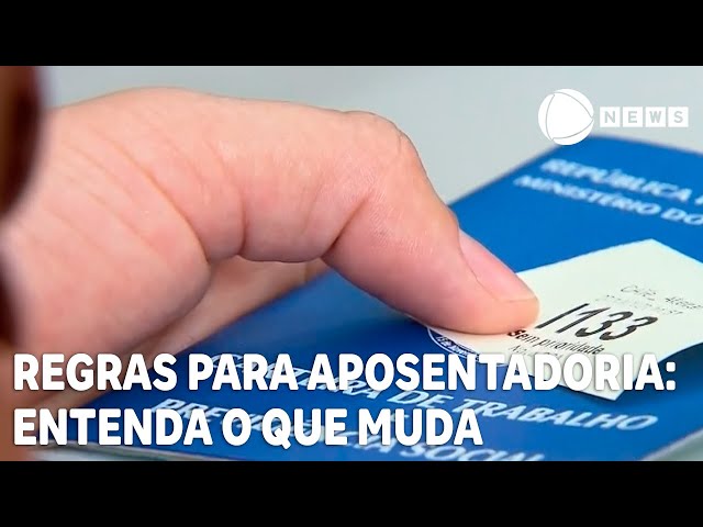 ⁣Regras para aposentadoria do INSS: veja o que muda em 2024