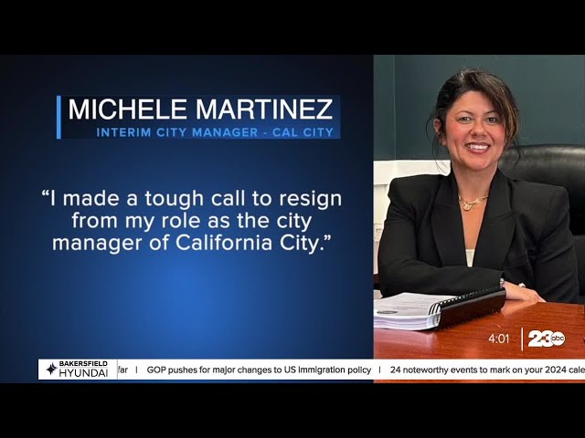 Michele Martinez resigns as Cal City interim city manager