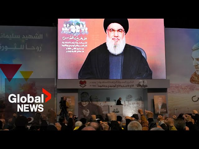 Hezbollah leader warns Israel against waging war on Lebanon