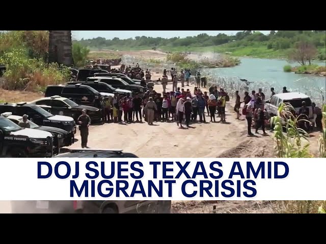 DOJ suing Texas over new immigration law