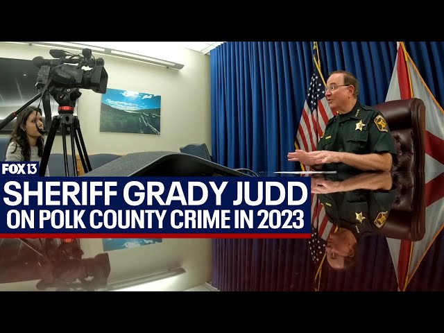 Polk County Sheriff Grady Judd reflects on crime in 2023