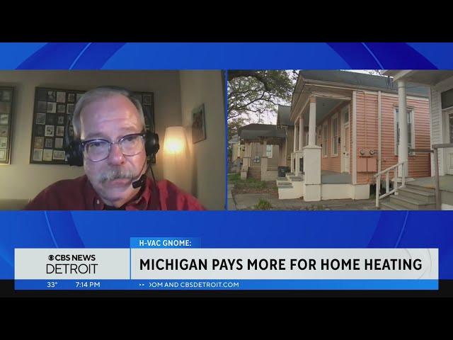 Michigan residents pay some of the highest heating bills in the country, study shows