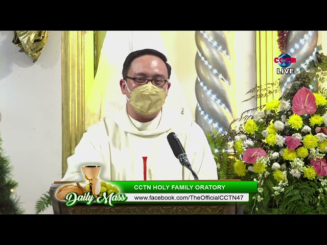 4 January 2024   Homily by Rev  Fr  Jesper John Petralba