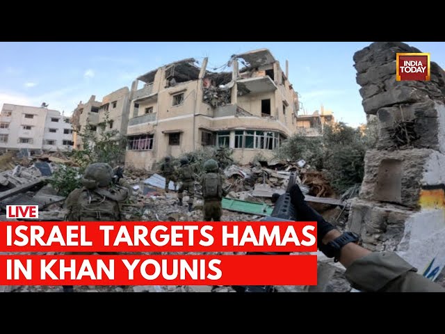 Israel Hamas War Update LIVE: Israeli Tank Centre In The Heart Of Gaza | Israel Palestine War LIVE