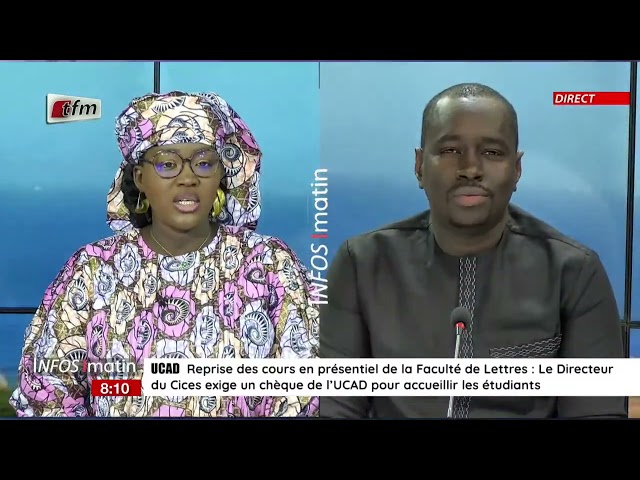 Actualités nationales en wolof avec Cheikh Tidiane Diaho - Infos matin du 04 Janvier 2024