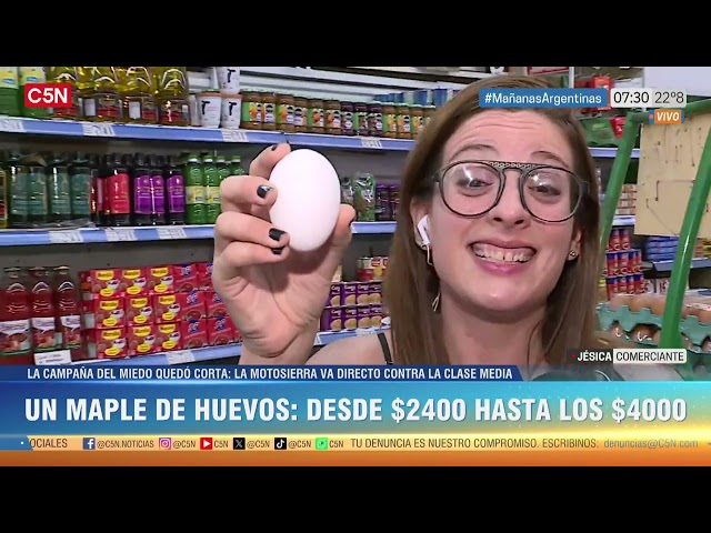 CONSUMO y ECONOMÍA: CUÁNTO CUESTA el MAPLE de HUEVOS