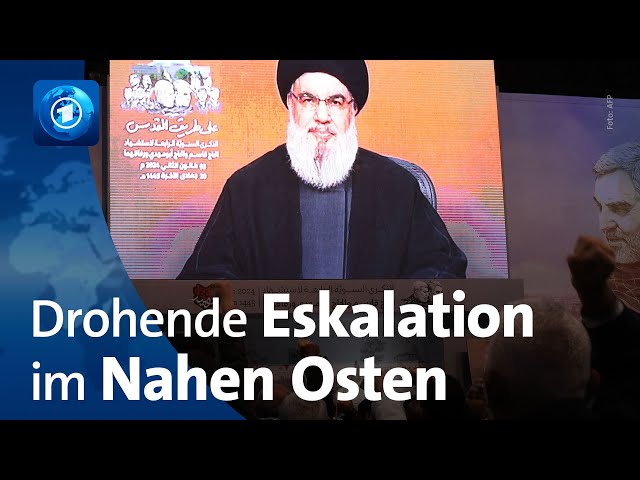 Nach Tod von Hamas-Funktionär: Hisbollah-Chef Nasrallah droht Israel