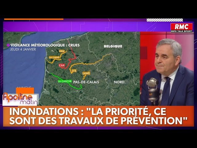 Inondations dans le Pas-de-Calais : L'interview de Xavier Bertrand