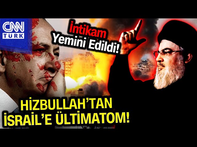 İsrail-Filistin Savaşı Büyüyor! Hizbullah'tan İntikam Yemini... #Haber