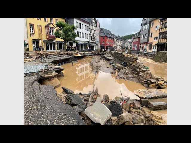 Шольц вдруге  у регіоні, що постраждали від повенейScholz visits area of flooding in central Germany