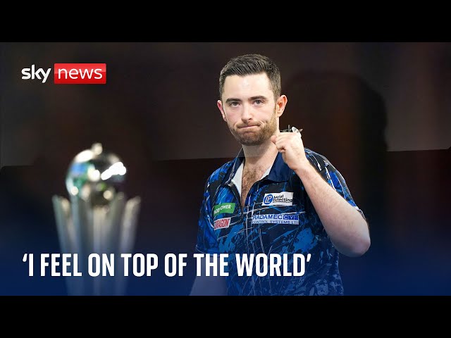 'I feel on top of the world' - Luke Humphries on being World Darts champion