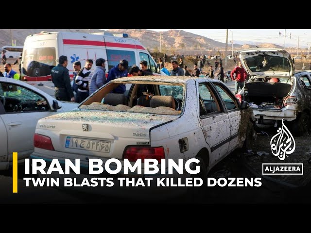 Dozens killed in Iran blasts near Soleimani’s tomb during ceremony