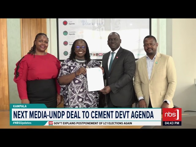 Next Media -UNDP Deal To Cement Development Agenda | NBS Updates