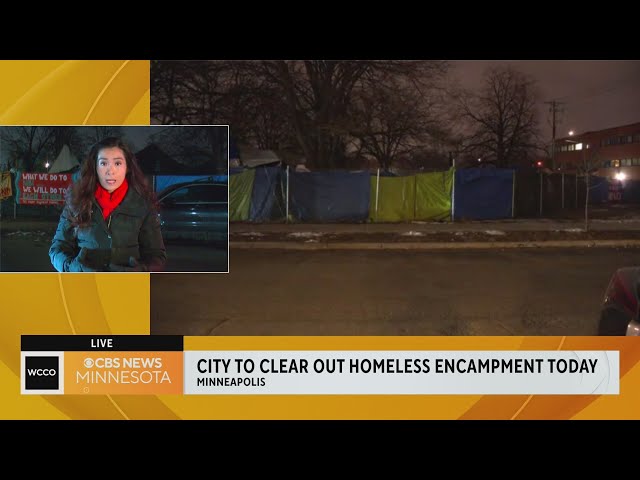 Minneapolis moving forward with plans to clear homeless encampment Thursday