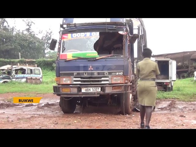 Lugazi accident claims 9, injures 3 - Bodies transported to the Kawolo hospital mortuary.