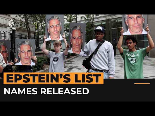 Epstein-linked names revealed in unsealed court documents | Al Jazeera Newsfeed