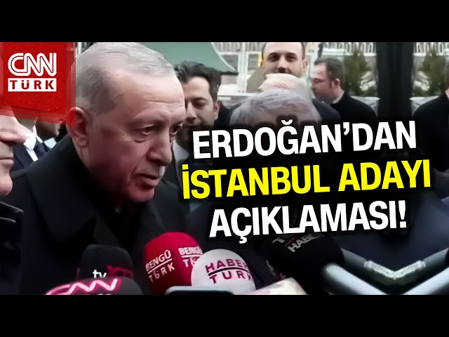 AK Parti'nin İBB Adayı Kim Olacak? Cumhurbaşkanı Erdoğan'dan Kritik Açıklama #Haber