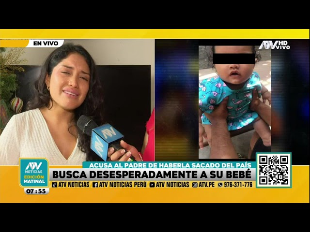 Sujeto se fue del país con su hija sin los permisos de la madre y ella lo busca desesperadamente