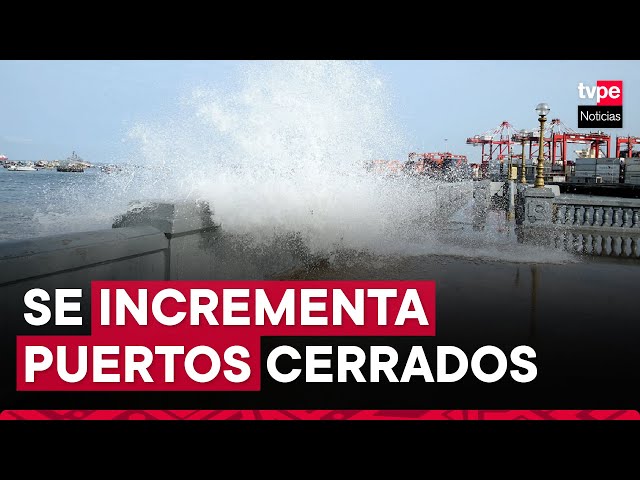 Marina de Guerra cierra 58 puertos ante fuerte oleaje causado por tormentas en Estados Unidos