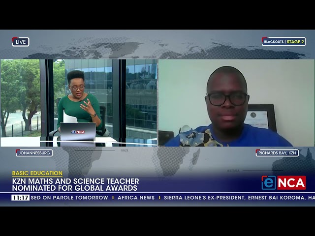 KZN Maths and Science teacher nominated for global awards