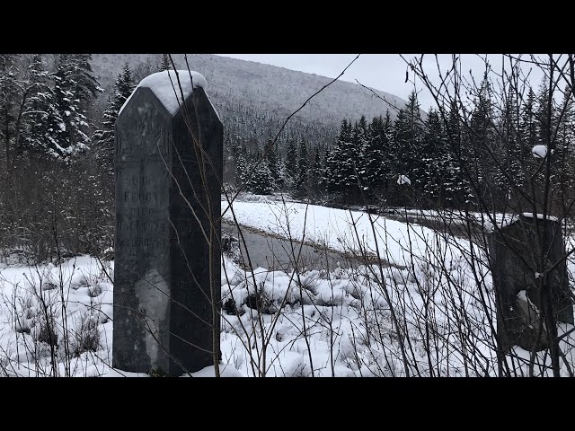 Gravestones are falling into the river at this abandoned Cape Breton, N.S. cemetery