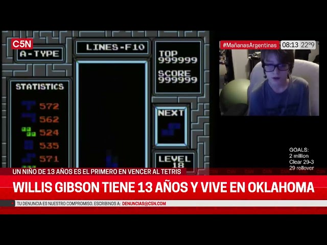 Tiene 13 años y pudo GANAR en el TETRIS, algo que solo había logrado una INTELIGENCIA ARTIFICIAL