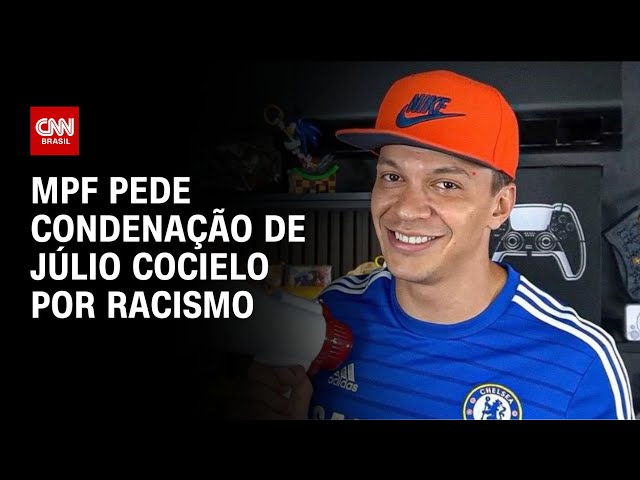 MPF pede condenação de Júlio Cocielo por racismo | LIVE CNN