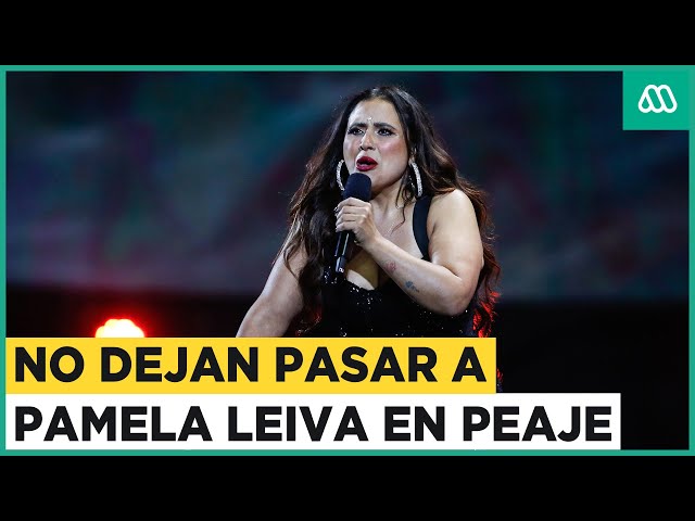 Polémica en peaje: No dejan pasar a comediante Pamela Leiva en una emergencia por no tener efectivo