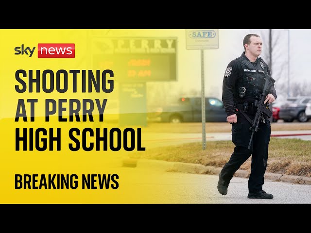 Three injured after Iowa school shooting