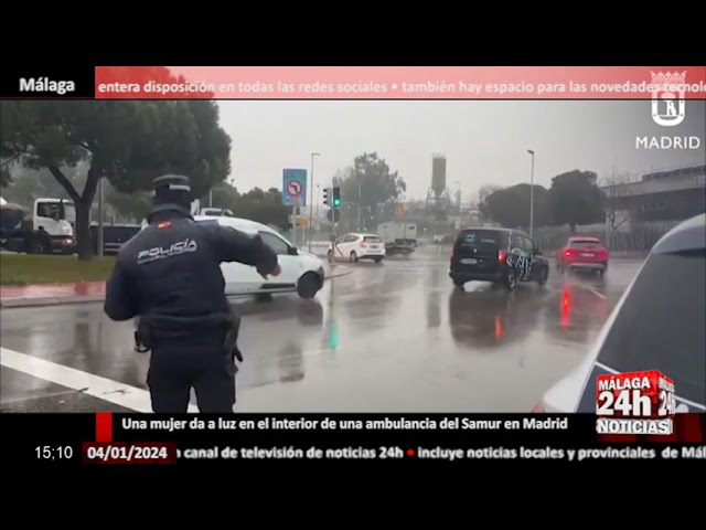 Noticia - Una mujer da a luz en el interior de una ambulancia en Madrid