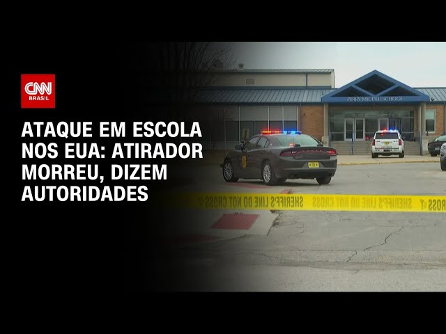 Ataque em escola nos EUA: atirador morreu, dizem autoridades | BASTIDORES CNN