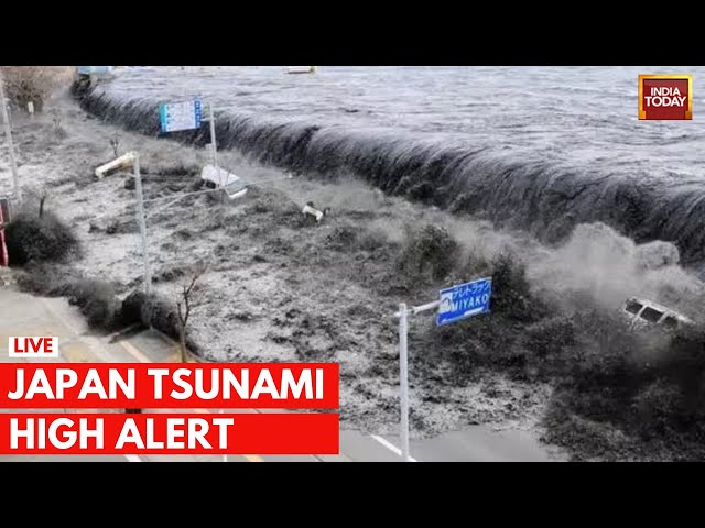 Japan Earthquake LIVE: Japan Hit By 21 Quakes 36,000 Homes Without Power | Sees 5-Foot Tsunami Waves