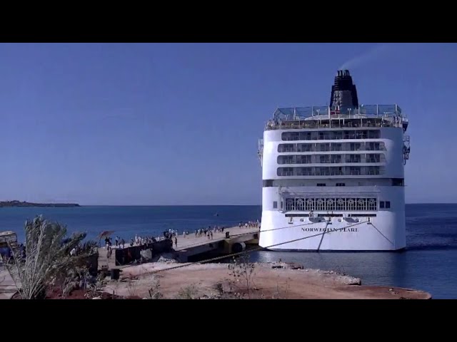 #SegundaEmisión| Llegada del primer crucero al Puerto Cabo Rojo en Pedernales