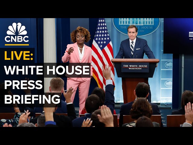 LIVE: White House press secretary Karine Jean-Pierre and NSC's John Kirby hold a briefing — 1/4