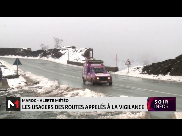 Alerte météo : Les usagers des routes appelés à la vigilance