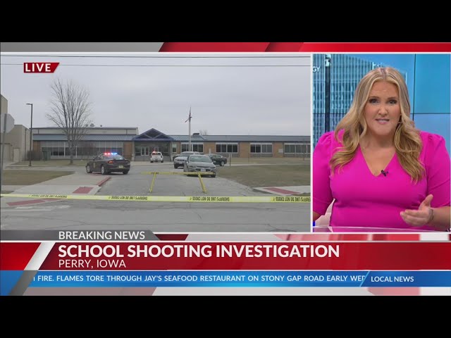 Multiple people shot at Iowa high school, police say