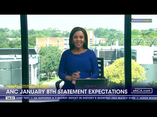 Discussion | ANC January 8 statement expectations