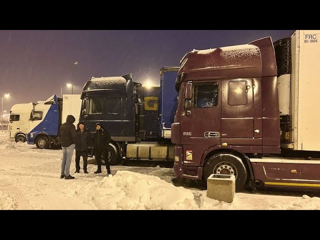 Nuevo bloqueo de los camioneros polacos en la frontera con Ucrania