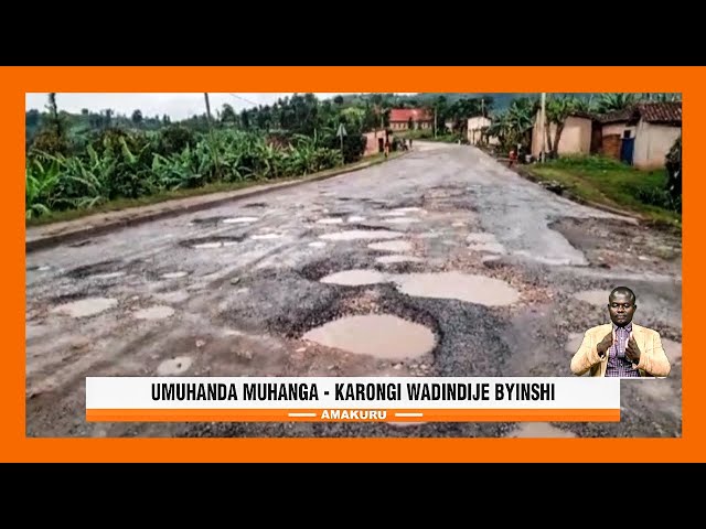 ⁣Iyangirika ry'Umuhanda Muhanga - Karongi ryagabanyije urujya n'uruza