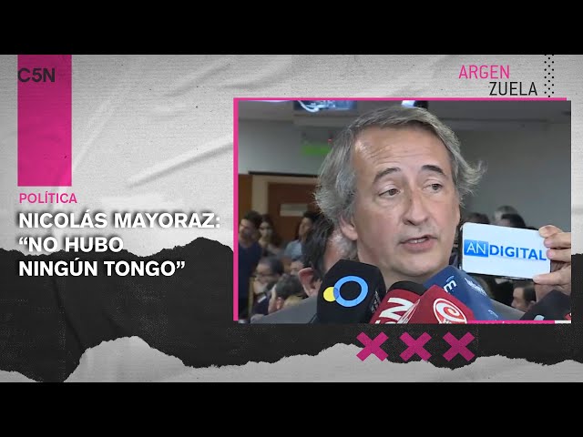 Habló NICOLÁS MAYORAZ tras la CONFORMACIÓN de la COMISIÓN de ASUNTOS CONSTITUCIONALES