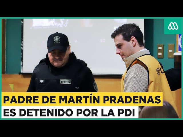 PDI toma detenido a padre de Martín Pradenas