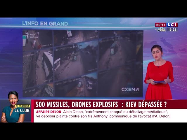 500 missiles, drones explosifs : Kiev dépassée ?