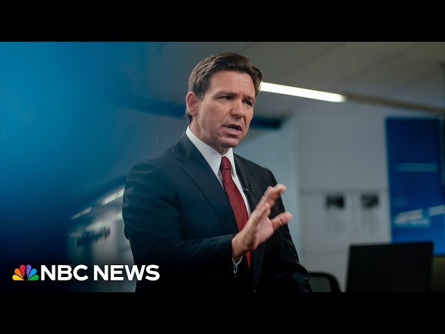 DeSantis: Trump ‘inspires opposition’ and Democrats ‘want to run against’ Trump