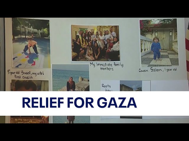 Chicago-area activists call for humanitarian aid for loved ones in Gaza