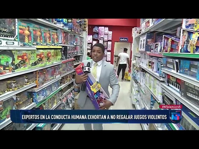 Expertos en conducta exhortan a no regalar a niños juegos violentos